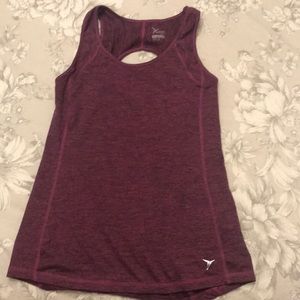 Maroon old navy workout tank top